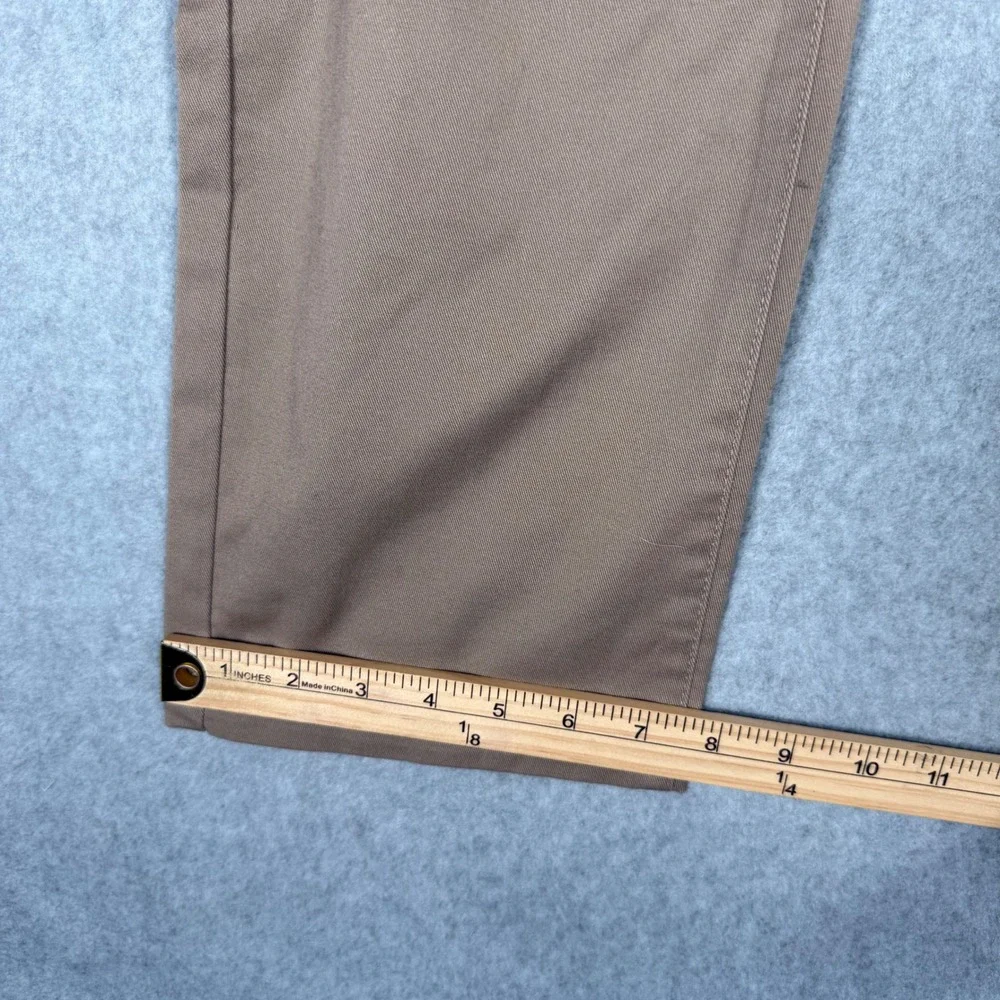 Volcom Frickin Modern Stretch Chino Pants Mens 31x32 Khaki Tan Straight Leg